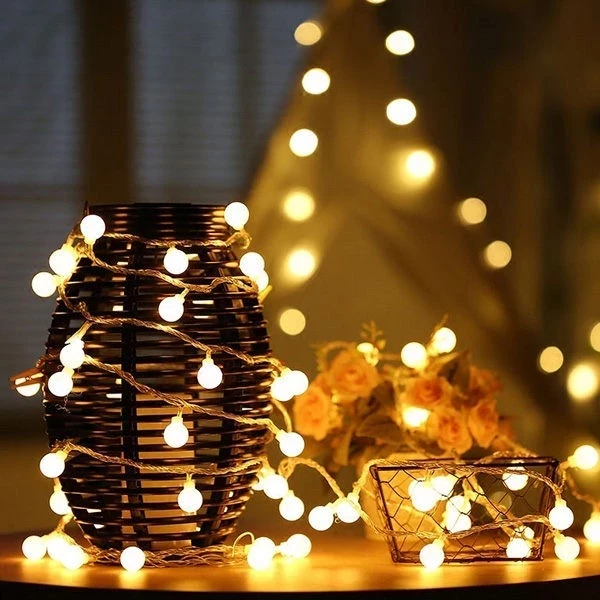 小圓珠串燈 | 暖白 