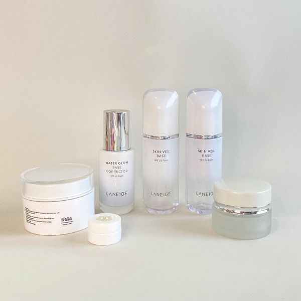 白色系 透明系化妝品｜3款 