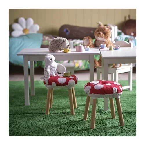 紅白蘑菇造型椅套 