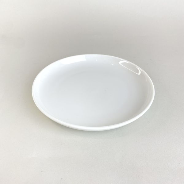 白色厚實盤 