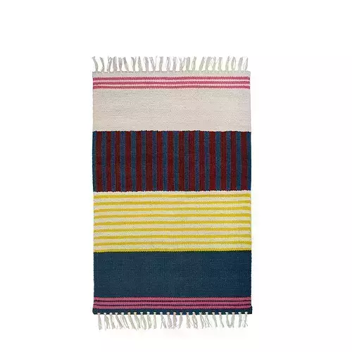 彩色色塊掛毯 | 地墊 