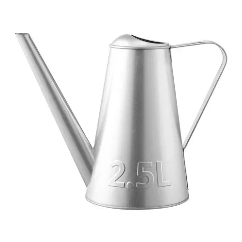 銀色金屬澆花壺 