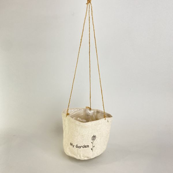 布製吊掛盆器 