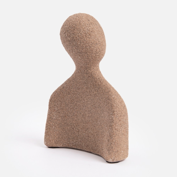 抽象仿石感人形擺飾 