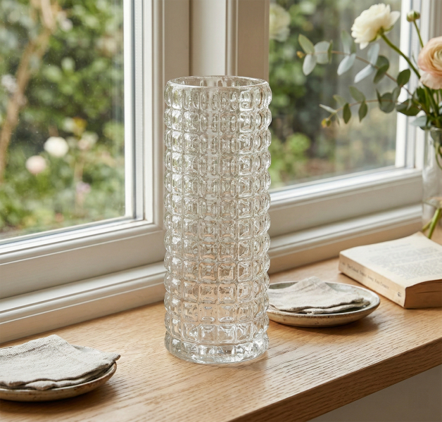 透明玻璃花器 花瓶 中高 