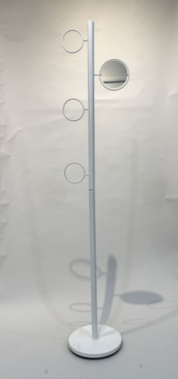 白色圓泡泡衣帽架 