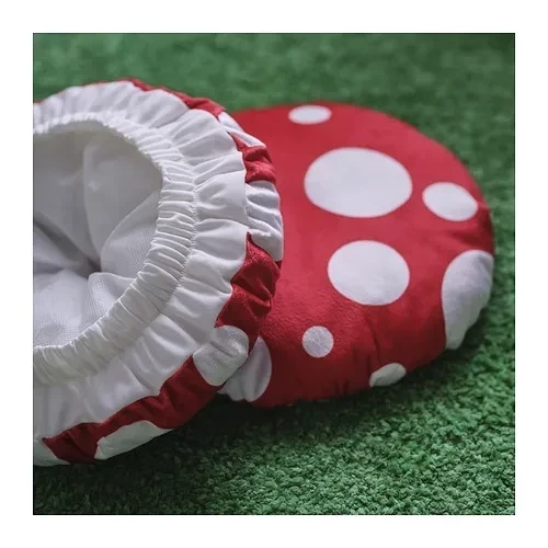 紅白蘑菇造型椅套 