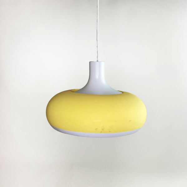 米黃飛碟圓形吊燈 