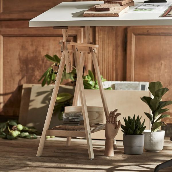 升降木頭工作桌腳 