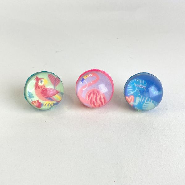 海豹火箭太空人//彈力球/彈珠 