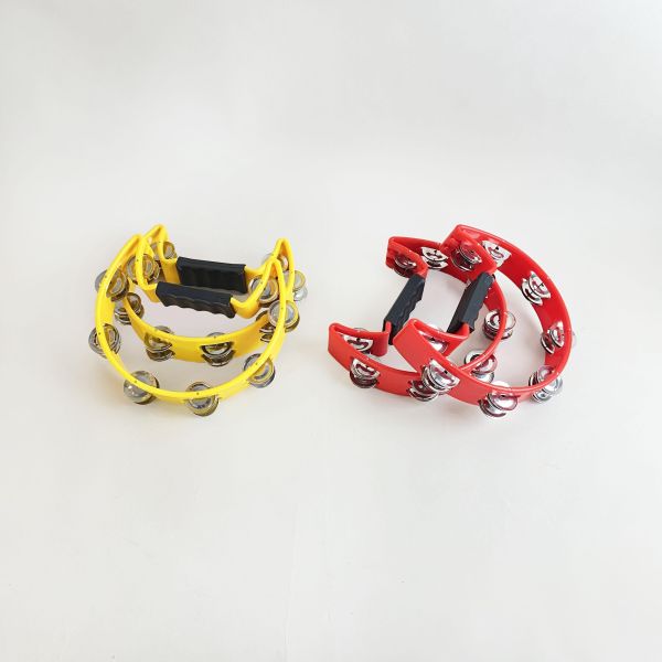 鈴鼓 手搖鈴 | 紅黃 