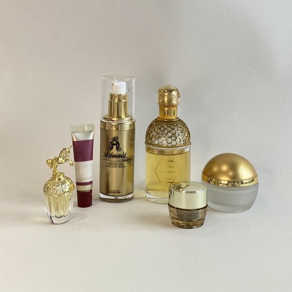 橘色系 金色系化妝品｜2款 