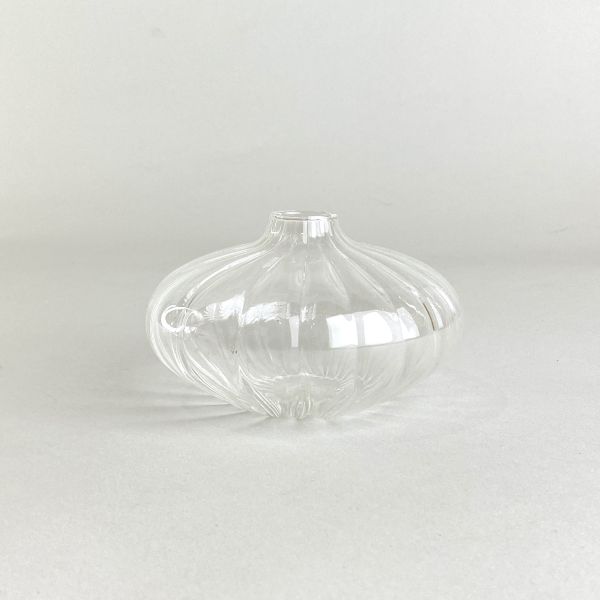 南瓜形玻璃花器 