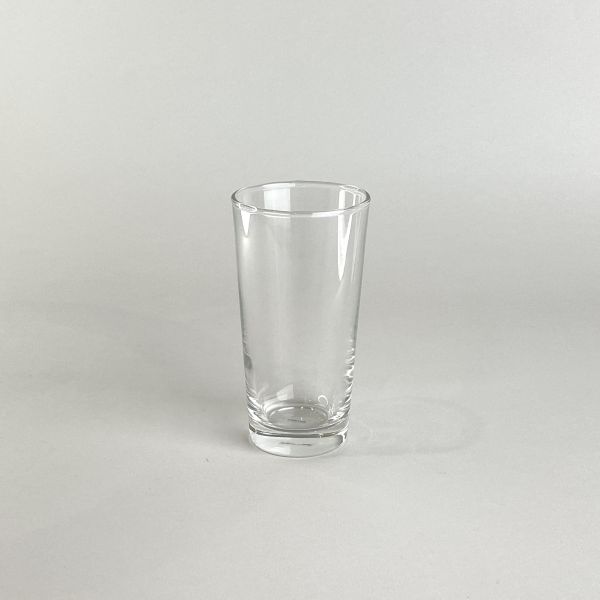 瘦窄斜玻璃杯 