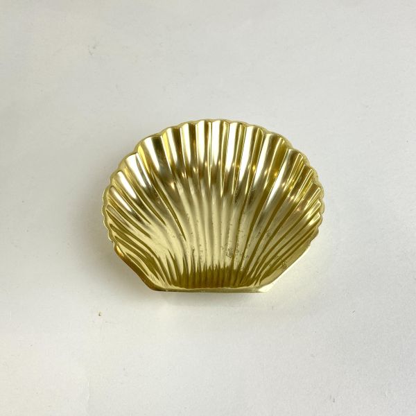 金色貝殼盤 