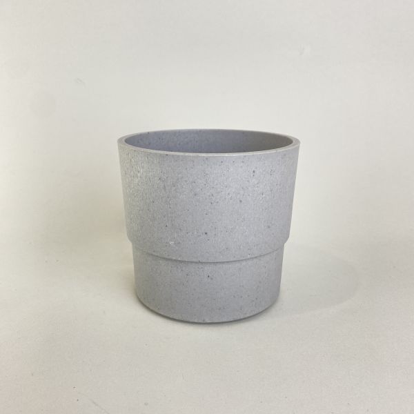 水泥灰色塑膠盆器 