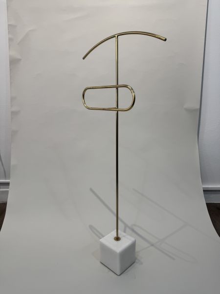 石底座金色毛巾架 