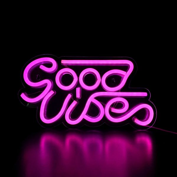 good vibe霓虹燈 