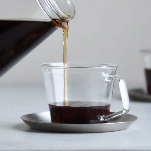 Kinto不銹鋼咖啡杯盤組 