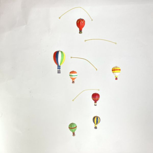 熱氣球平衡吊飾 