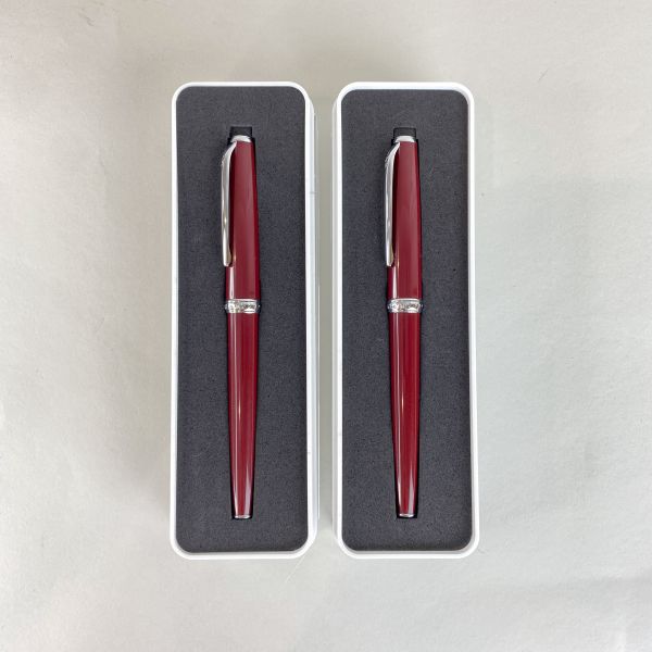 酒紅色筆 盒裝 