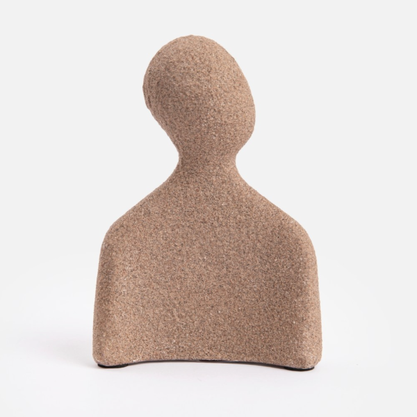 抽象仿石感人形擺飾 