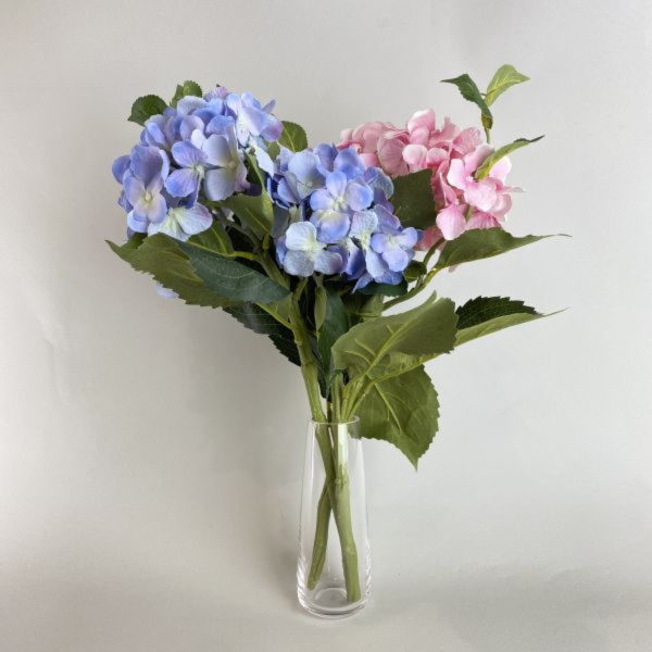 仿真植物 | 大 粉藍紫繡球花 
