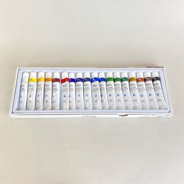水彩、壓克力顏料 
