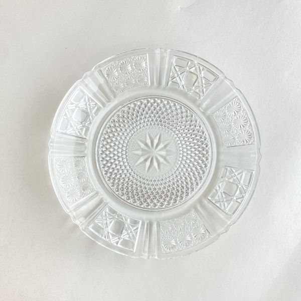 窗花雕花玻璃圓盤 