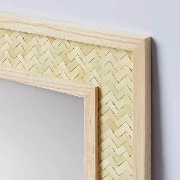 南洋風藤編相框 