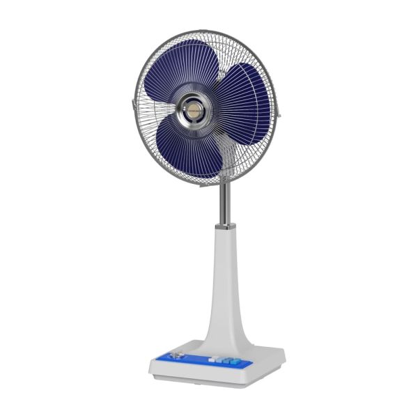 12吋復古藍白電風扇 