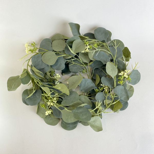 人造圓葉有花植物 