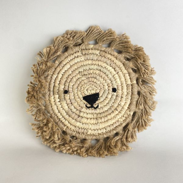 獅子壁掛裝飾 