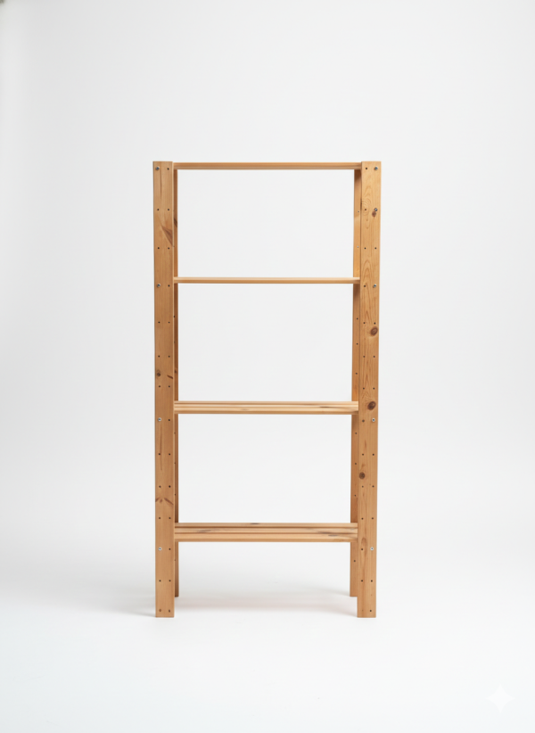 木製三層收納架 