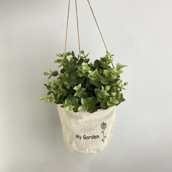 布製吊掛盆器 