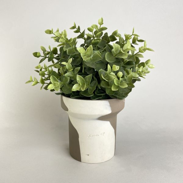 米棕絞胎盆器 大/小 