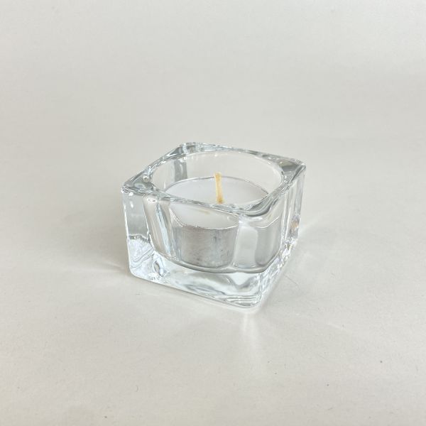 小方玻璃燭杯 