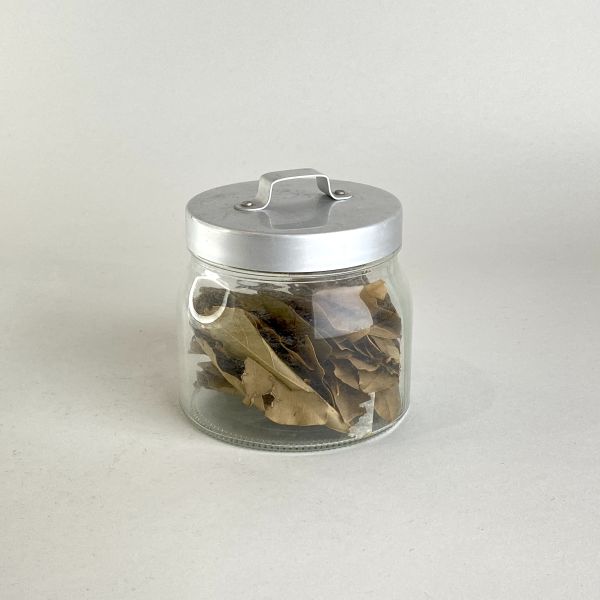 葉子玻璃罐 