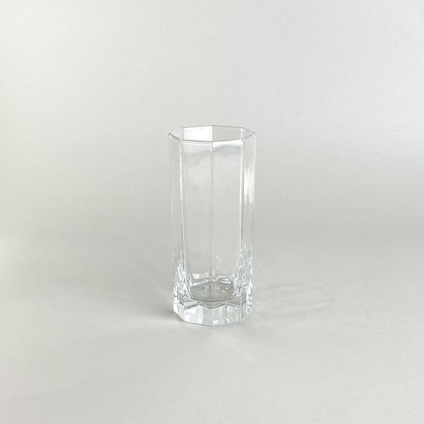 八角杯玻璃高杯 