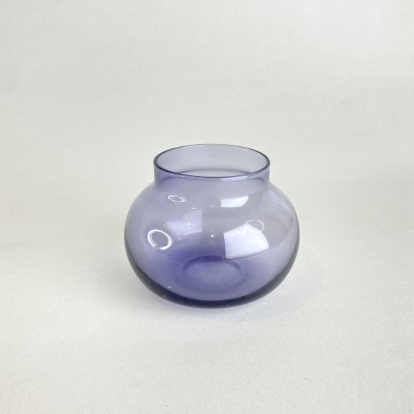 彩色玻璃迷你花器三件組 