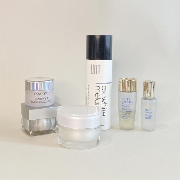白色系 透明系化妝品｜3款 
