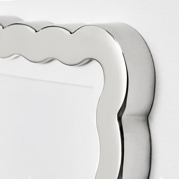 銀邊雲朵造型相框 