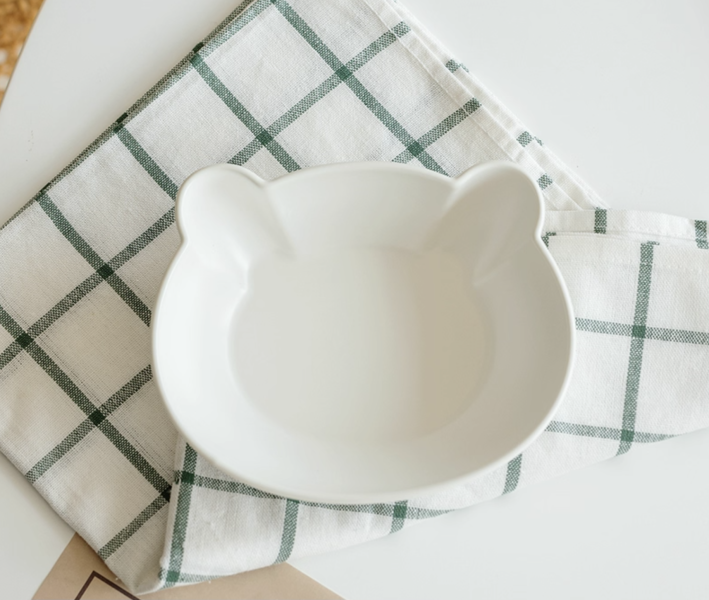 熊熊造型瓷碗_兩色 