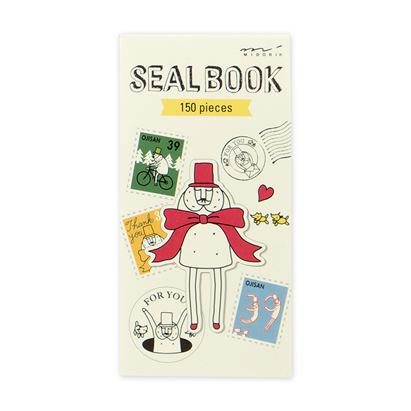 SEALBOOK創意貼紙本-歐吉桑 