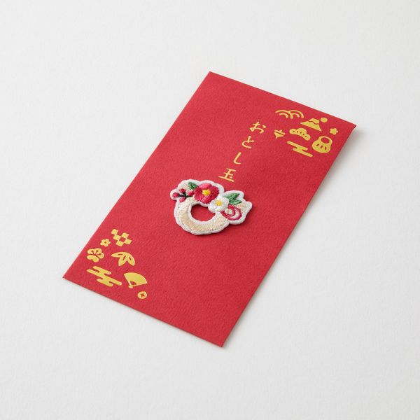 迷你刺繡御年玉袋-注連繩 