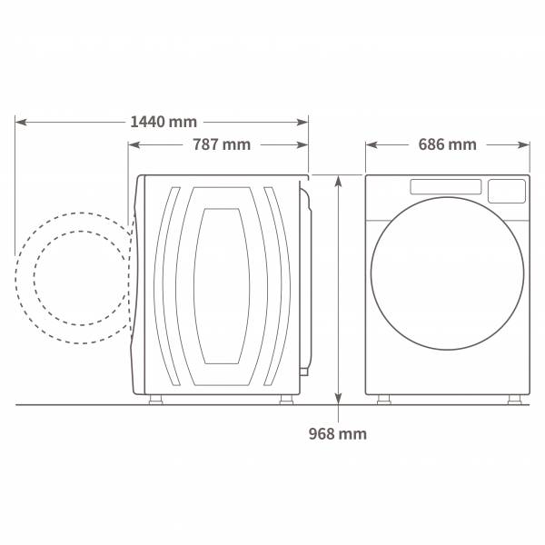 【詢問再折】8TWFW8620HW | Whirlpool 惠而浦 | 17KG 蒸氣洗 滾筒洗衣機 | Load＆Go洗劑自動投遞 Whirlpool,惠而浦,滾筒,洗衣機,8TWFW8620HW,8620,820hw,8TWFW8620