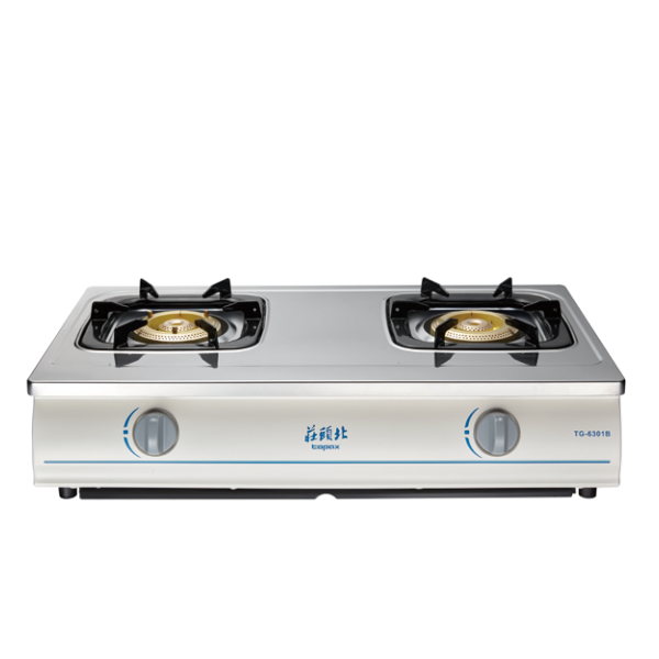 【詢問再折】TG-6301B | 莊頭北 銅爐頭安全台爐 TG-6301B,莊頭北,銅爐頭安全台爐,安全瓦斯爐,瓦斯爐,莊頭北瓦斯爐,安全台爐