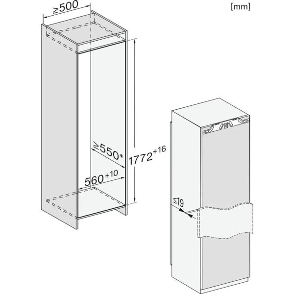 【下單10%回饋＋詢問再折】KS7793D | LIEBHERR 利勃 296公升嵌入式冷藏冰箱 (安裝另計) | 請輸入優惠代碼M0090 KS7793D,LIEBHERR,利勃,296L,嵌入式,冷藏櫃,冷藏冰箱