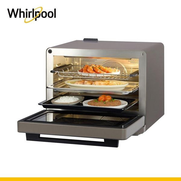 【詢問再折】MWP329TST | Whirlpool惠而浦 32L 8合1 Chef 主廚機 變頻氣炸蒸烤微波爐 MWP329TST,烘烤爐,氣炸蒸烤微波爐