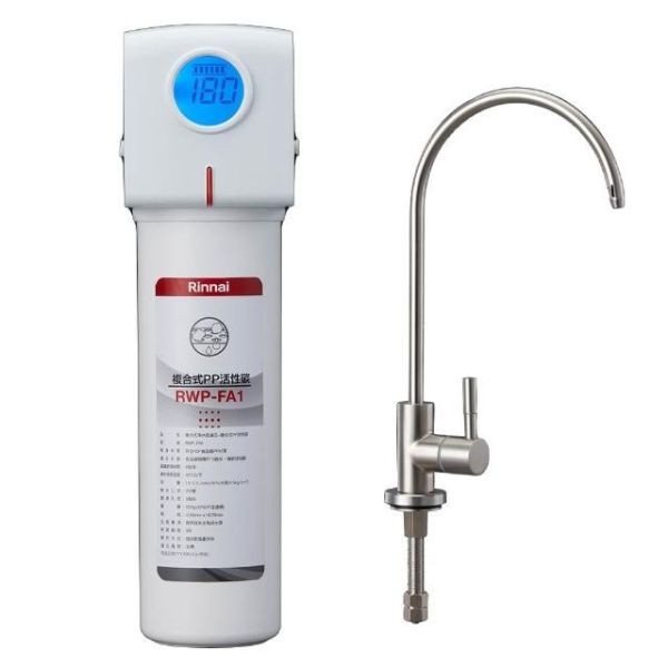 【下單現折+詢問再折】RWP-F100 | Rinnai 林內 廚下型單道式淨水器 (含龍頭) | 請輸入優惠代碼D200 RWP-F100,RWP,F100,Rinnai,林內,廚下型,淨水器